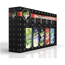Gloveglu Mini Essentials Goalkeeper Glove Care Gift Set, Includes Original MEGAgrip, Aquagrip, Glove Fresh - Ultimate Set 5x 50ml