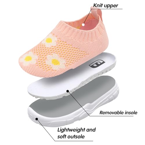 Image of JOINFREE Toddler Boys Girls Sneaker Slip On Shoes Kids Lightweight Breathable Walking Shoes