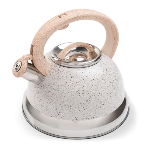 Brinox - Chaleira com Apito 2,7L com Indução Roma - Vanilla