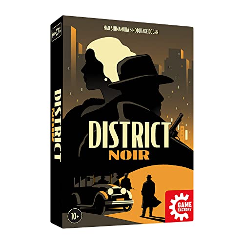 Game Factory 646319 District Noir, Kartenspiel für Erwachsene und Kinder...