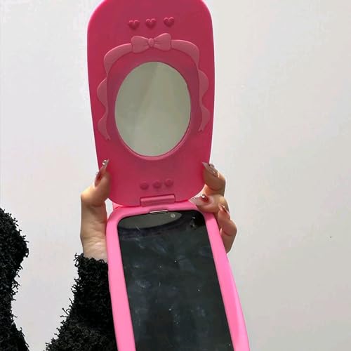 Coque silicone iPhone 14 rose 3D : finis les glissements et les rayures