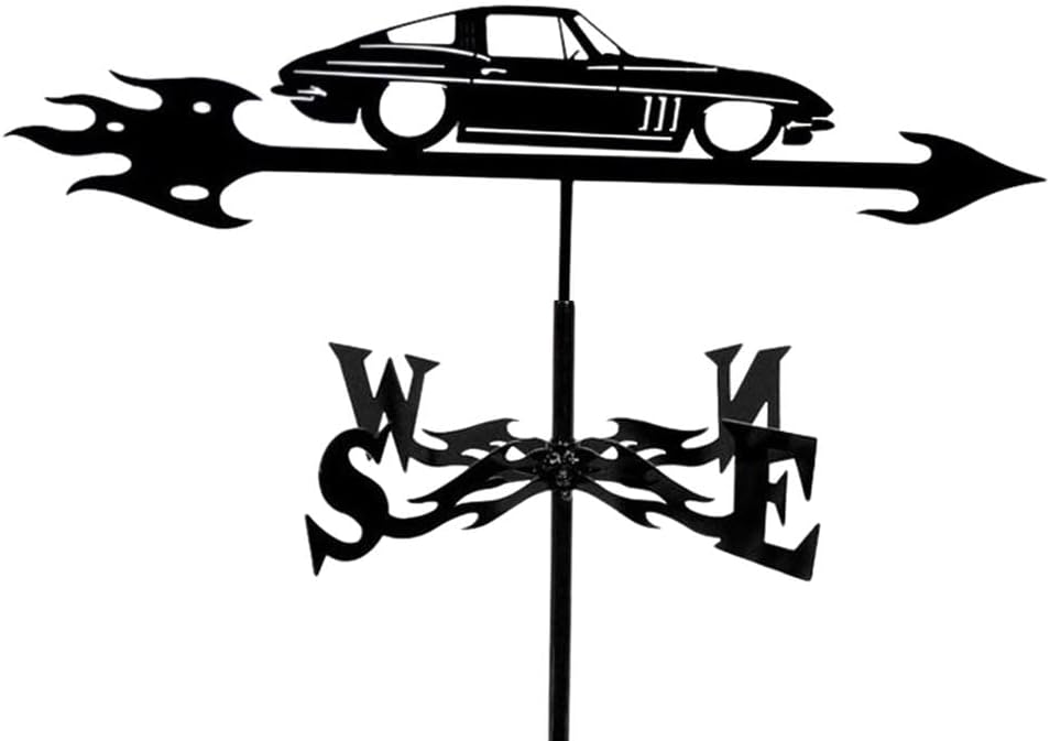 3X Metal Weather Vane Garden Stake Ornament Roof Weathervane