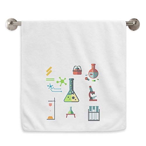 Serviette de toilette de chimie blanche pour le visage et les mains - 2