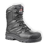Rock Fall Men's Titanium Safety Boot, Black, 11 UK