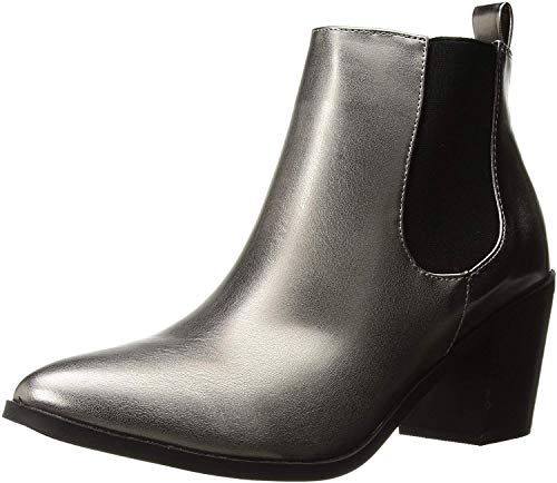 Preisvergleich Produktbild Madden Girl Damen BARBIEE Stiefelette, Pewter Paris, 40 EU