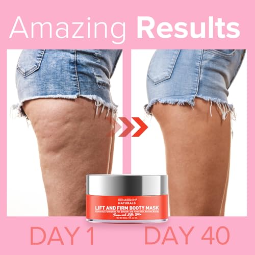 Booty Anti-Cellulite Cream: Firming Solution for Legs & Belly - Skin Tightening & Lifting Body Mask for Toning, Lift & Firm Moisturizing Bum Bum Care - Thumbnail 4