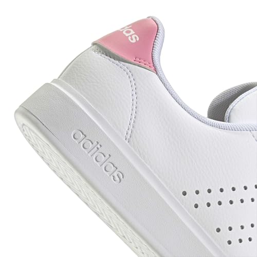 Image of adidas Womens Advantage Lace Up Sneakers Shoes Casual - White