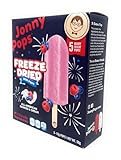 Jonny Pops Mini Pops Popsicles Freeze Dried Berries & Cream - 10g each- 5ct - No Freezing Needed - No Melting