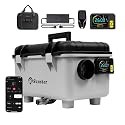 Sunster 8KW Tragbare Diesel Standluftheizung, APP EU-Adapter Schnellheizung Auto