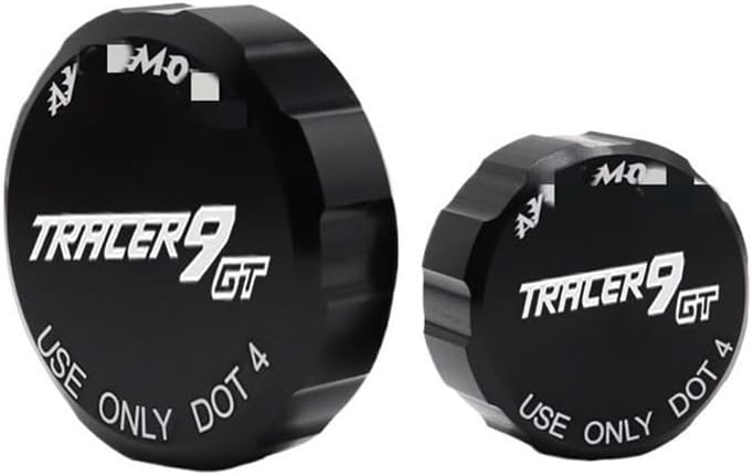 For TRACER 9 GT 2021 2022 Motorcycle Parts Front & Rear Brake Fluid Reservoir Cap Cylinder Master Cover