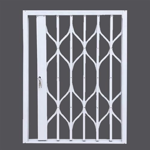 Hurricane-Resistant White Foldable Sliding Windows 32x34in