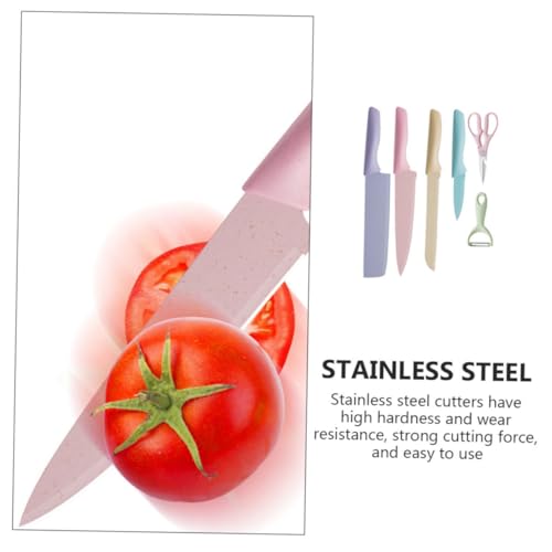 Set Cuchillos Cocina 5 Piezas Acero Inox base miniatura 4
