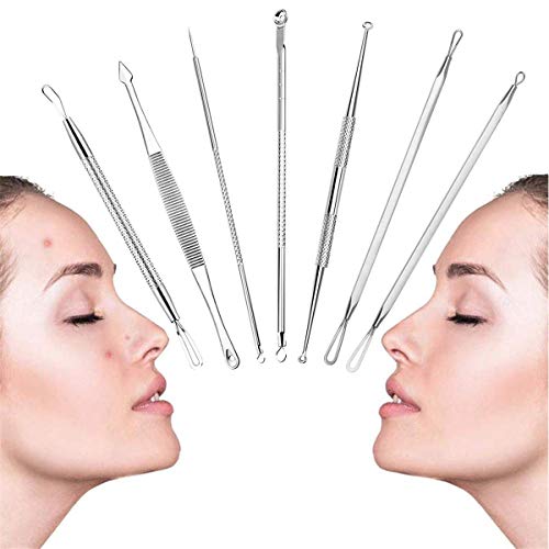 image for Blackhead Remover Kit 7Pcs Pimple Comedone Extractor Cleaner Professio