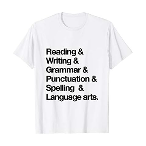 Language Arts / English Teacher Helvetica T-Shirt Cover