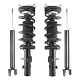 COMPLETESTRUTS - Front Complete Strut Assemblies with Coil Springs and Rear Shock Absorbers Replacement for 2009-2013 Infiniti G37 Sedan AWD - Set of 4