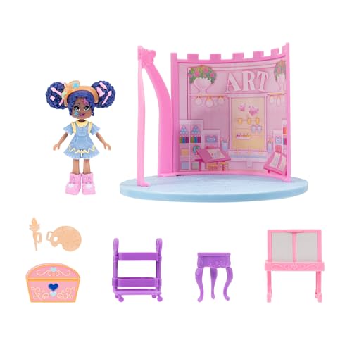 Royale High Art Class Playset - 1 Doll, 6 Accessories - 1 Surprise Water Reveal - Fits Inside Castle Playset - Virtual Item Code Included - Ages 5+