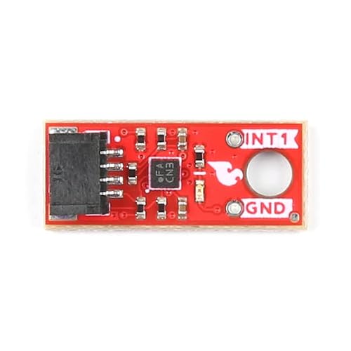 SparkFun Micro Triple Axis Accelerometer Breakout - BMA400 (Qwiic) 3-axis Acceleration Sensor, Ultra-Low-Power Applications, Full Scale Acceleration, Board Dimensions: (inches) 0.75 x 0.30