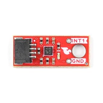 SparkFun Micro Triple Axis Accelerometer Breakout - BMA400 (Qwiic) 3-axis Acceleration Sensor, Ultra-Low-Power Applications, Full Scale Acceleration, Board Dimensions: (inches) 0.75 x 0.30