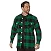 Rothco Buffalo Plaid Flannel Shirt - Rugged Comfortable and Warm Outdoor Shirt Jacket (US, Alpha, 3X-Large, Regular, Regular, Green Plaid)
