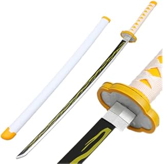 damdos Halloween Prop Weapon for Demon of Slayer Cosplay Sword PU Foam 31.5inch Tomioka Giyuu Kamado Tanjirou Swords Xmas Birthday Gifts