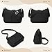 JUYANO Bolso Mujer Grande Bolsos Bandolera Mujer Tela Oxford Impermeable Malas Senhora con Múltiples Bolsillos Imagen de JUYANO Bolso Mujer Grande Bolsos Bandolera Mujer Tela Oxford Impermeable Malas Senhora con Múltiples Bolsillos