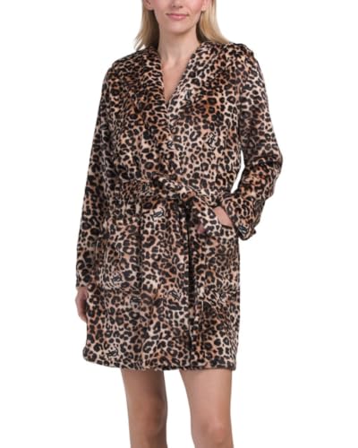 Image of Juicy Couture Women's Super Soft Luxe Plush Shawl Collar Robe