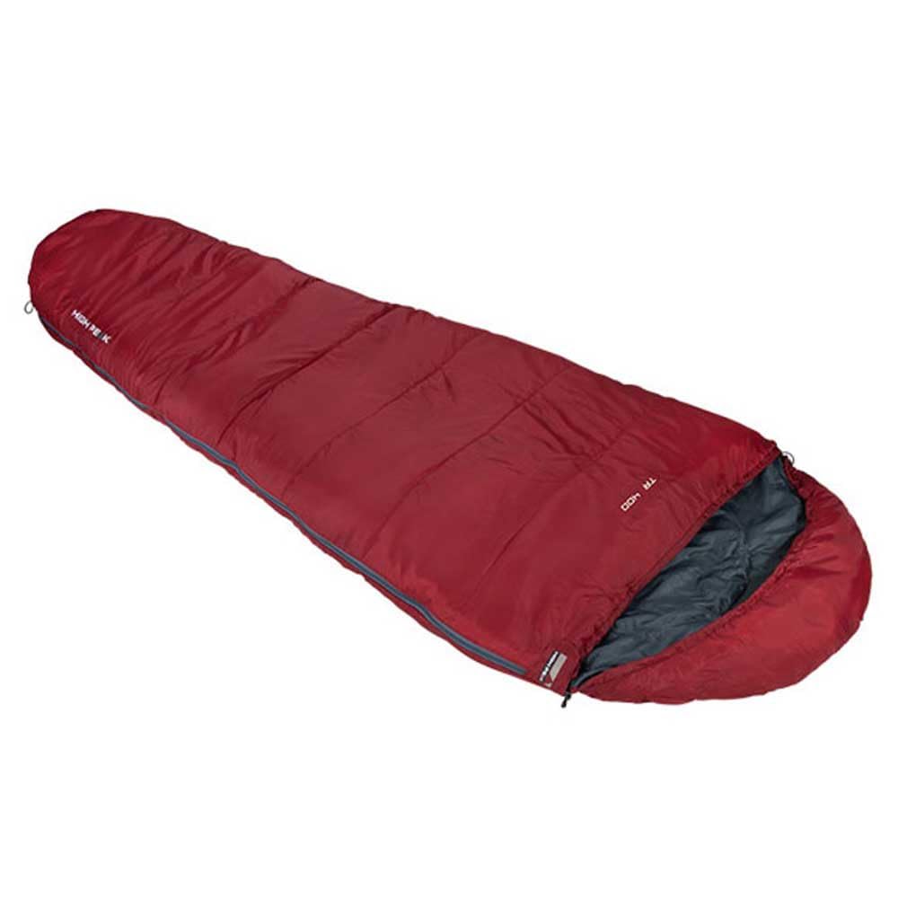 Mumienschlafsack TR 400 (dunkelrot/grau)