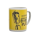  Borussia Dortmund BVB Tasse zum DFB POKALSIEG kompatibel + Sticker Dortmund Forever, Mug, Kaffeetasse, Kaffeebecher