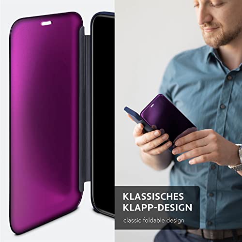 Coque iPhone 11 moex fine bleue style laqué protection écran - 5