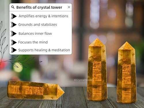 Image of Crystal Heaven Certified Nellite Tower Obelisk Point For Chakra, Healing And Balancing - Aaa Grade Original Certified Gemstone Agate For Reiki Meditation Yoga Spiritual (2-3 Inches)
