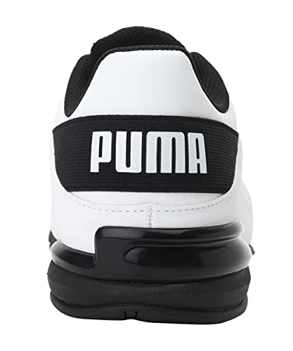 Image of Puma Mens Viz Runner Puma Black-Puma White Running Shoe