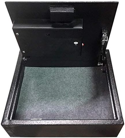 Hollon WSE-2114 Wall Safe in White with Lock
