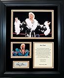 Framed Ric Flair Hall of Fame Facsimile Laser Engraved Signature Auto WWE 11"x14"Wrestling Photo Sig Collage