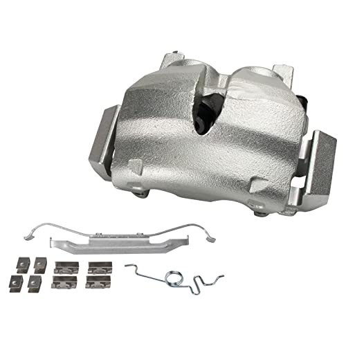 Image of TRQ Front Right Brake Caliper w /Bracket Drivers Side | For 2003-2006 Ford Expedition Lincoln Navigator