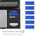 Fuzion Digital Pocket Gram Scale 1000g/0.1g, Small Digital Scales Grams Ounces Grains, Herb Scale, Jewelry Scale, Portable Travel Food Scale