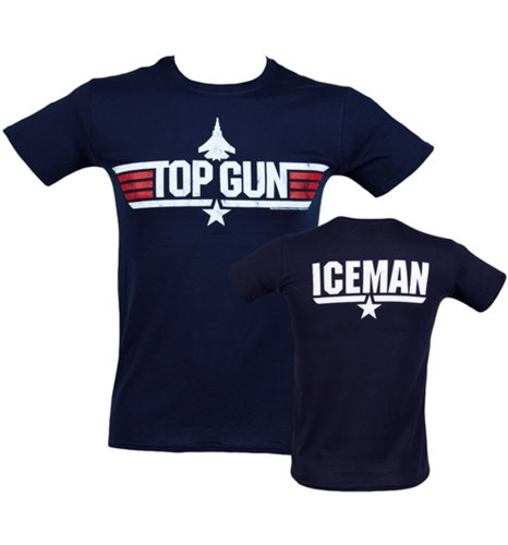 Top Gun Iceman T Shirt TruffleShuffle Idéal pour Sorties Rétro