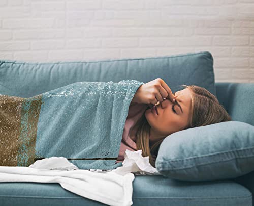 Fleece Throw Blankets For Couch,Graffiti Art Aqua Blue Brown Gray Soft Flannel Bed Throws,40X50In Lightweight Cozy Sofa Blankets,Abstract Color Block Artwork Fluffy Warm Blanket For Home Decor #TOP3