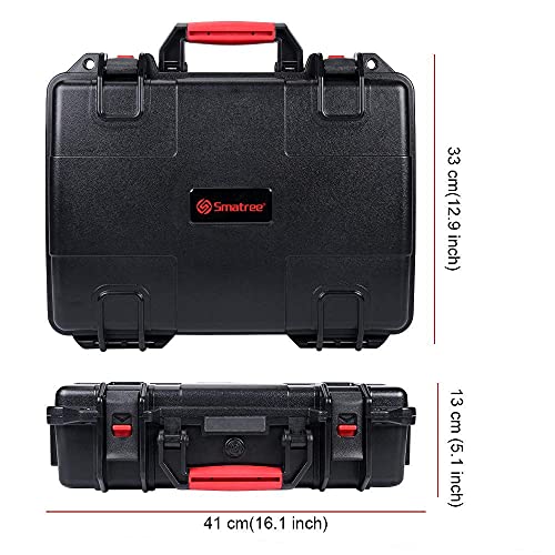 Smatree Waterproof Carrying Case Compatible For Dji Mavic 2 Pro/Dji Mavic 2 Zoom Fly More Combo With Remote Controller(Not For Smart Controller) #TOP4