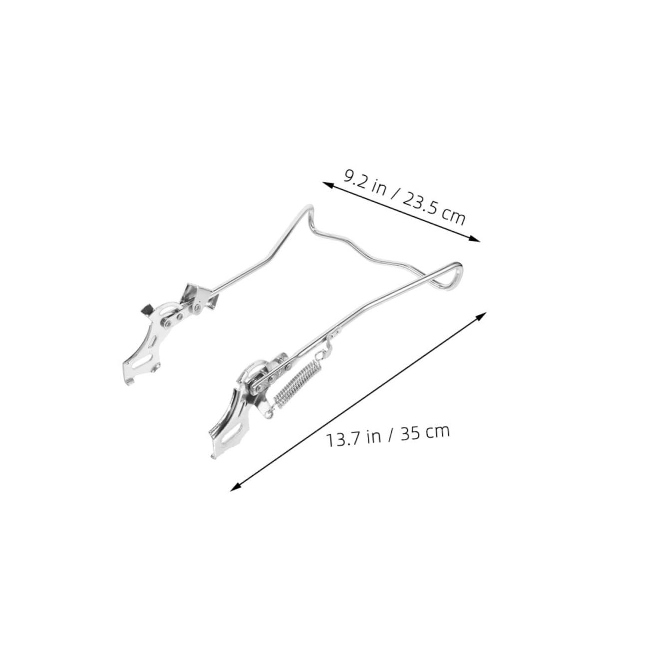BESTonZON Cavalletto per Bici in Supporto per Biciclette Cavalletto per Parcheggio Bici Piedini di Arresto per Bicicletta Facile da Installare e Rimuovere