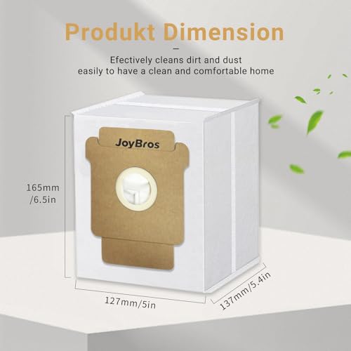 Image of Replacement Dust Bags for iRobot Roomba All Series 104 2in1 105 106 Vac,Plus 405, 505 Combo,105X, 415X, 505X, 705X,Essential 2 Q052, Max 705 Vac Disposable Vacuum Bag Accessories Parts 12-Pack