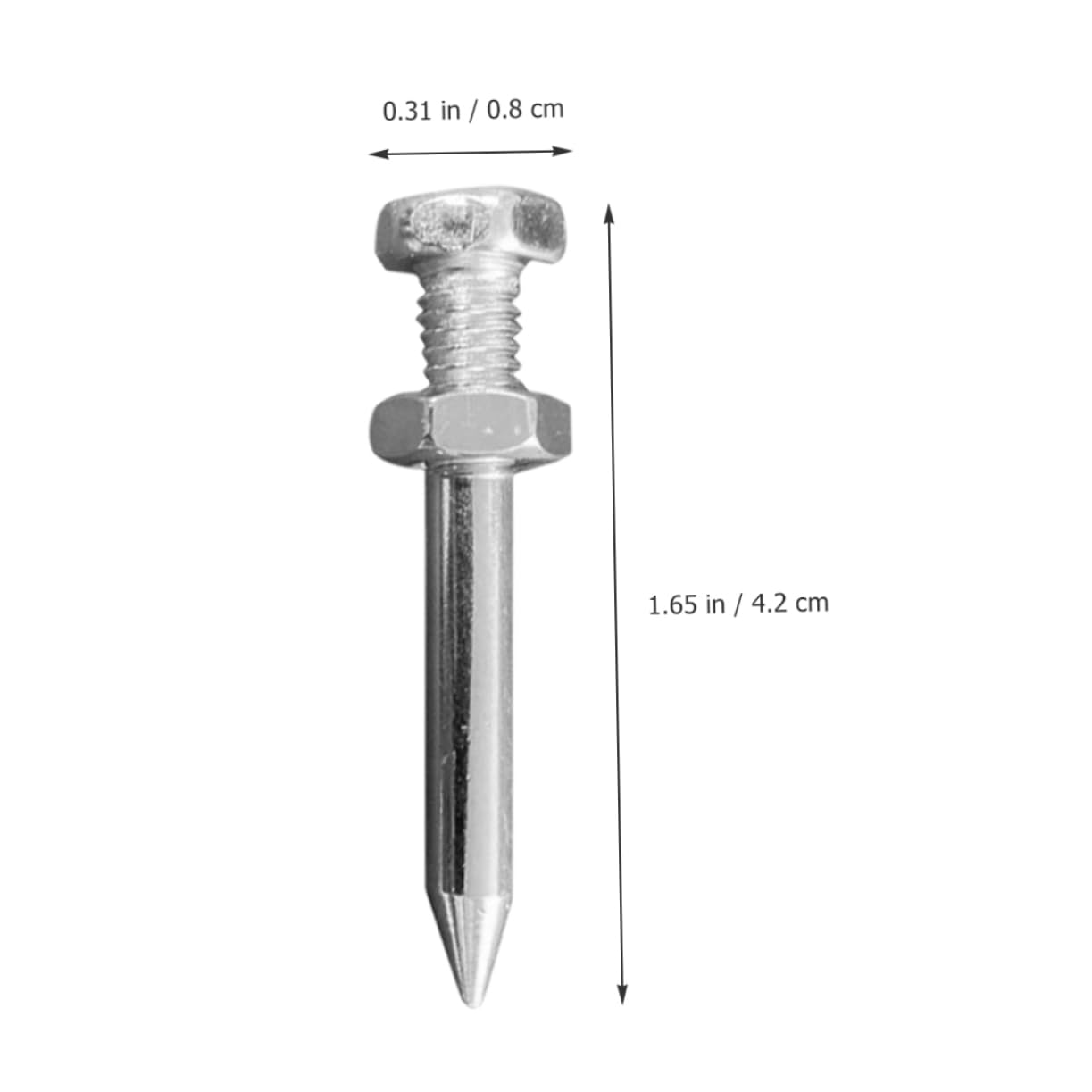 BUGUUYO Turf Spikes Shoes Lawn Aerator Grass Aerator Tool DIY Lawn Aeration Metal Spike