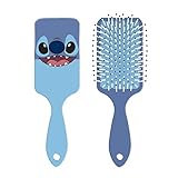 DISEÑO UNICO - Este cepillo peina suavemente el cabello mientras estimula el cuero cabelludo, diseñado tanto para cabello húmedo como seco, combate el encrespamiento y la sequedad, dejando todo tipo de cabello suave y brillante. Este peine para el cabello da un toque final espectacular para su look de belleza y quedara precioso en su tocador