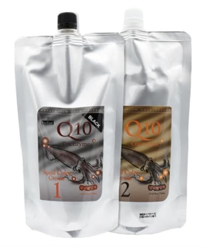 Q10 Coenzyme Squid Ink Tinte para Cabello Negro 17.6 fl.oz