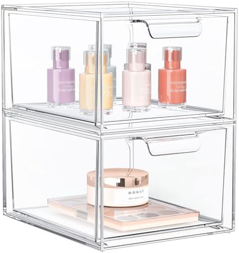 2 pièces boite rangement tiroir – boite tiroir – boite rangement ...