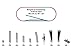 14311 N Minitrix Gleis Ergänzungs-Set 1 Set MI 4 günstig Kaufen-14311 N Minitrix Gleis Ergänzungs-Set 1 Set