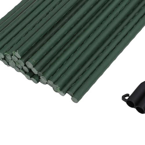 Support pour plantes de concombre anti-vent cadre en acier vert pour potager robuste - 7