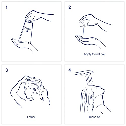 Dove Nutritive Solutions Daily Moisture Light Shampoo, 400 ml (Pack of 1) White - Image 8