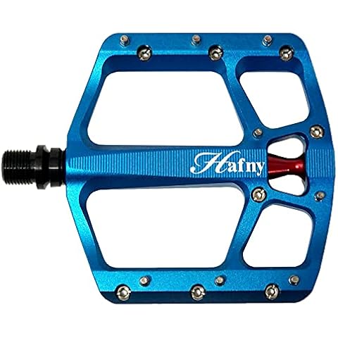 Hafny Aluminum Bike Pedals, CNC machined, Wide Sturdy Platform, HF-1400 Cover