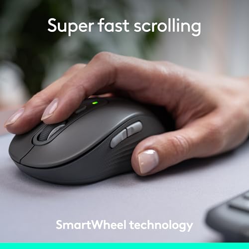Image of Logitech Signature Slim MK955 Combo for Business | Copilot Edition, Microsoft Copilot, Copilot in Windows, Wireless Keyboard and Mouse, Quiet Typing, Secure Receiver, Bluetooth, Windows - Graphite