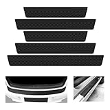 【Décoration et protection】 : Ce revêtement masque les rayures existantes et protège efficacement le seuil de porte d'origine des rayures et de l'abrasion lors de l'entrée et de la sortie du véhicule, offrant ainsi une protection optimale. Résistant aux hautes températures, aux rayures et à l'abrasion.